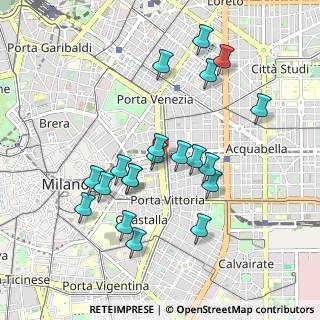 Mappa Via Giovanni Mayr, 20122 Milano MI, Italia (0.9095)