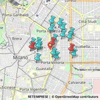 Mappa Via Giovanni Mayr, 20122 Milano MI, Italia (0.7175)