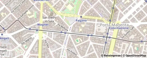 Mappa Milano