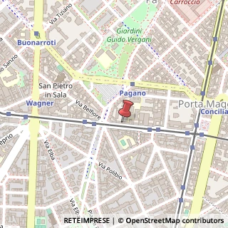 Mappa Corso Vercelli, 30/32, 20145 Milano, Milano (Lombardia)