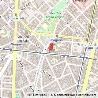 Mappa Corso Vercelli, 34, 20145 Milano, Milano (Lombardia)