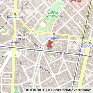 Mappa Corso Vercelli, 30, 20145 Milano, Milano (Lombardia)