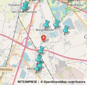 Mappa Via Gaetano Donizetti, 25010 Borgosatollo BS, Italia (2.77385)