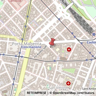 Mappa Via Fratelli Ruffini,  9, 20123 Milano, Milano (Lombardia)