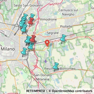 Mappa Via Eugenio Montale, 20090 Segrate MI, Italia (4.57375)