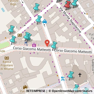 Mappa Corso Giacomo Matteotti, 20121 Milano MI, Italia (0.117)
