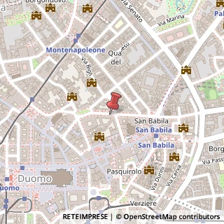 Mappa Corso Giacomo Matteotti, 20121 Milano, Milano (Lombardia)