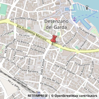 Mappa Viale Guglielmo Marconi, 33, 25015 Desenzano del Garda, Brescia (Lombardia)