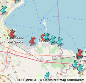 Mappa Via Giacomo Matteotti, 25019 Sirmione BS, Italia (6.125)