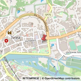 Mappa Corso Botta, 18, 10015 Ivrea, Torino (Piemonte)