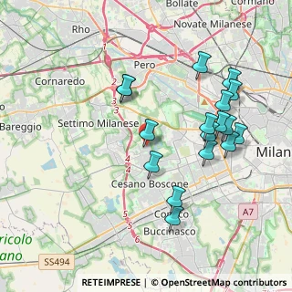 Mappa Via Alessandro Scanini, 20153 Milano MI, Italia (3.92412)