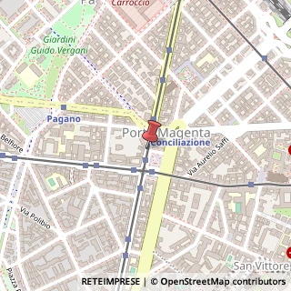 Mappa Piazzale Francesco Baracca,  6, 20123 Milano, Milano (Lombardia)