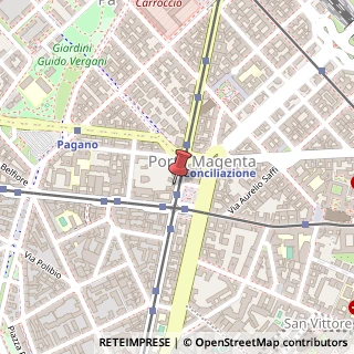 Mappa Piazzale Francesco Baracca, 8, 20123 Milano, Milano (Lombardia)