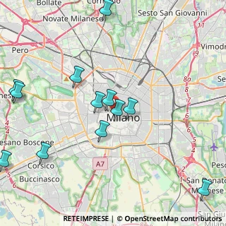 Mappa Via Giacomo Puccini, 20121 Milano MI, Italia (4.84)