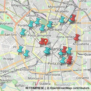 Mappa Via Giacomo Puccini, 20121 Milano MI, Italia (2.1115)