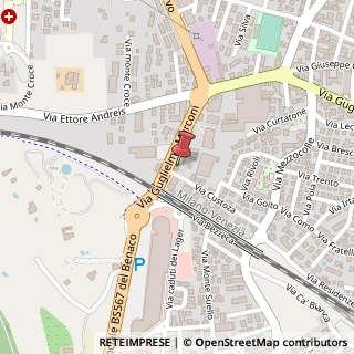 Mappa Via Custoza, 58, 25015 Desenzano del Garda, Brescia (Lombardia)