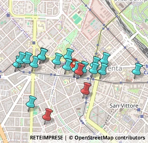 Mappa Galleria di Corso Vercelli, 20129 Milano MI, Italia (0.42)