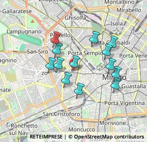 Mappa Galleria di Corso Vercelli, 20129 Milano MI, Italia (1.50615)