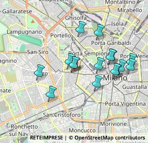 Mappa Galleria di Corso Vercelli, 20129 Milano MI, Italia (1.69813)