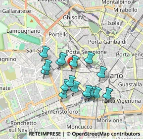 Mappa Galleria di Corso Vercelli, 20129 Milano MI, Italia (1.54056)