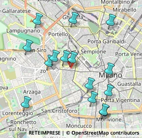 Mappa Galleria di Corso Vercelli, 20129 Milano MI, Italia (2.14)