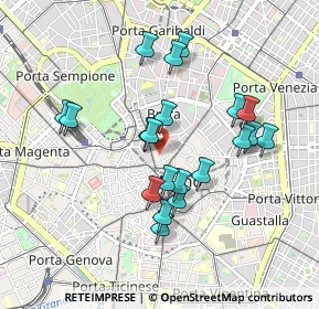 Mappa Palazzo Clerici, 20121 Milano MI, Italia (0.834)