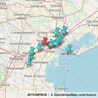 Mappa Via Rugoletto, 30034 Mira VE, Italia (9.95154)