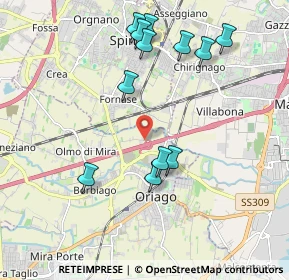 Mappa Via Rugoletto, 30034 Mira VE, Italia (2.03417)