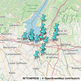 Mappa Via Marengo, 37017 Lazise VR, Italia (9.099)