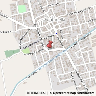 Mappa Via Circonvallazione,  13, 24056 Fontanella, Bergamo (Lombardia)