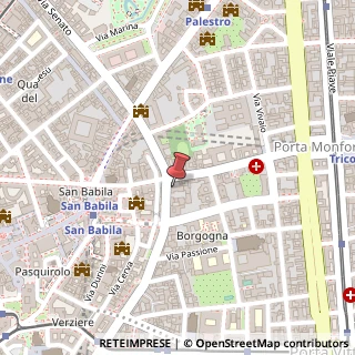 Mappa Via Uberto Visconti di Modrone, 38, 20122 Latina, Latina (Lazio)