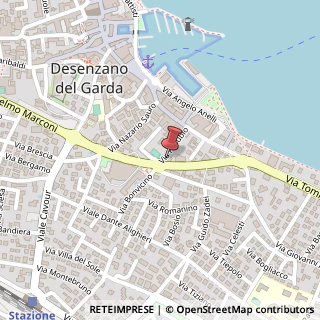 Mappa Via Guglielmo Marconi, 24, 25015 Desenzano del Garda, Brescia (Lombardia)