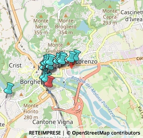 Mappa Via Campo Sportivo, 10015 Ivrea TO, Italia (0.65526)