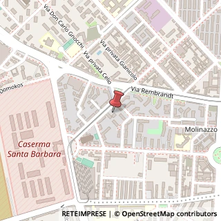 Mappa Via Domenico Millelire, 13, 20147 Milano, Milano (Lombardia)