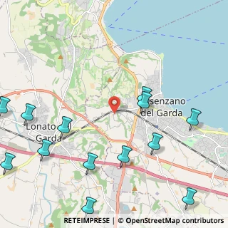 Mappa Località Monte Caino, 25015 Desenzano del Garda BS, Italia (2.94385)