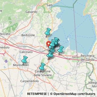 Mappa Località Monte Caino, 25015 Desenzano del Garda BS, Italia (3.9025)