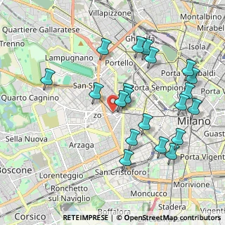 Mappa De Angeli, 20146 Milano MI, Italia (2.0545)