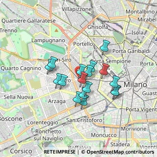 Mappa De Angeli, 20146 Milano MI, Italia (1.33176)