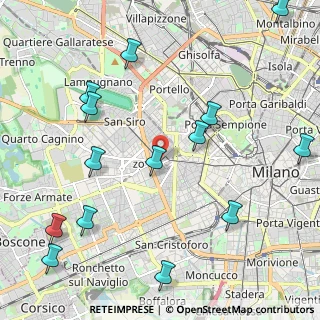 Mappa De Angeli, 20146 Milano MI, Italia (2.68929)