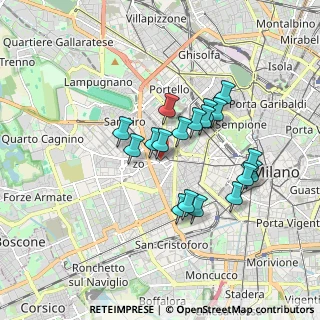 Mappa De Angeli, 20146 Milano MI, Italia (1.455)