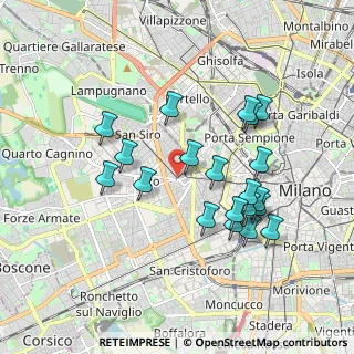 Mappa De Angeli, 20146 Milano MI, Italia (1.768)