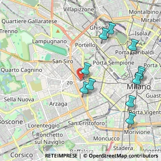 Mappa De Angeli, 20146 Milano MI, Italia (2.30909)