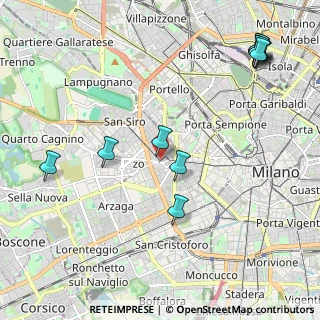Mappa De Angeli, 20146 Milano MI, Italia (2.59)