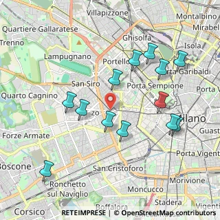 Mappa De Angeli, 20146 Milano MI, Italia (2.00462)