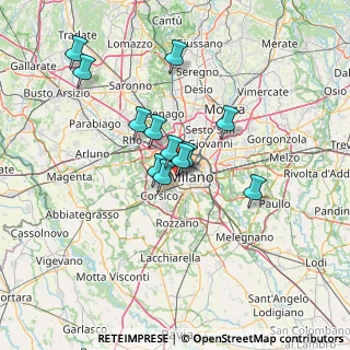 Mappa De Angeli, 20146 Milano MI, Italia (11.01833)