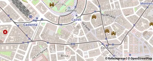 Mappa Milano