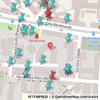 Mappa Via Rembrandt, 20147 Milano MI, Italia (0.09286)