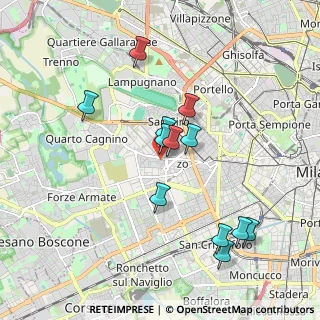 Mappa Via Rembrandt, 20147 Milano MI, Italia (1.79083)