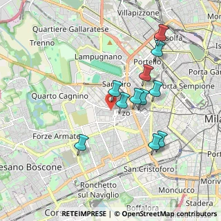 Mappa Via Rembrandt, 20147 Milano MI, Italia (1.67273)