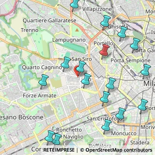 Mappa Via Rembrandt, 20147 Milano MI, Italia (2.66)